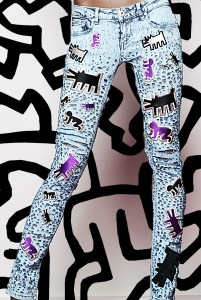 HK Patch Jeans Front pattern